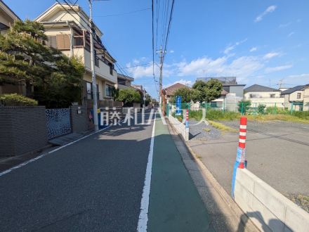 接道状況および現場風景 【練馬区下石神井2丁目】/撮影日2026/04/16