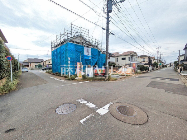接道状況および現場風景 【東大和市仲原4丁目】 接道状況および現場風景 【東大和市仲原4丁目】
