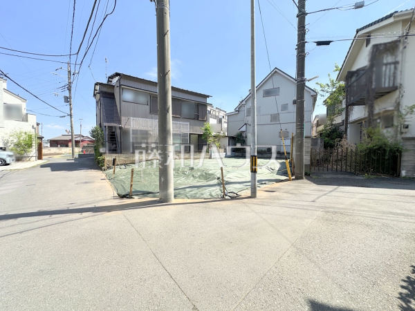 接道状況および現場風景 【新座市大和田5丁目】 接道状況および現場風景 【新座市大和田5丁目】