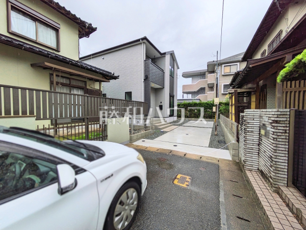 接道状況および現場風景 【福岡市西区大字千里】 接道状況および現場風景 【福岡市西区大字千里】