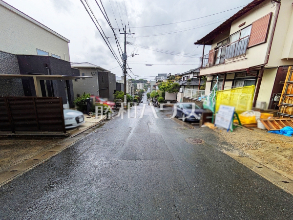 接道状況および現場風景 【福岡市南区大池2丁目】 接道状況および現場風景 【福岡市南区大池2丁目】