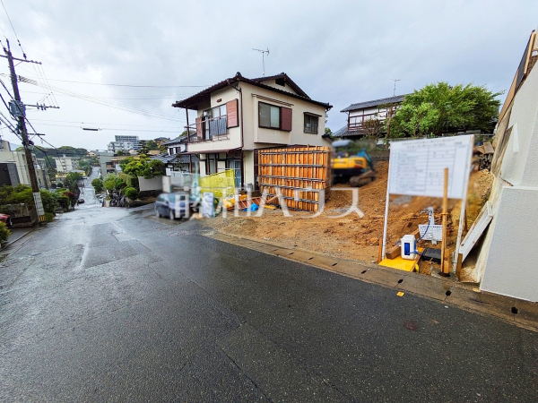 接道状況および現場風景 【福岡市南区大池2丁目】 接道状況および現場風景 【福岡市南区大池2丁目】