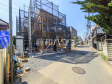 接道状況および現場風景 【小平市花小金井南町3丁目】 接道状況および現場風景 【小平市花小金井南町3丁目】