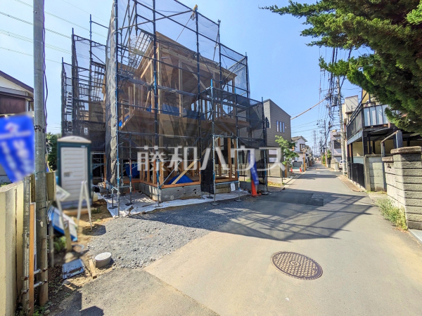 接道状況および現場風景 【小平市花小金井南町3丁目】 接道状況および現場風景 【小平市花小金井南町3丁目】