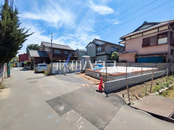 接道状況および現場風景 【小平市花小金井南町3丁目】 接道状況および現場風景 【小平市花小金井南町3丁目】