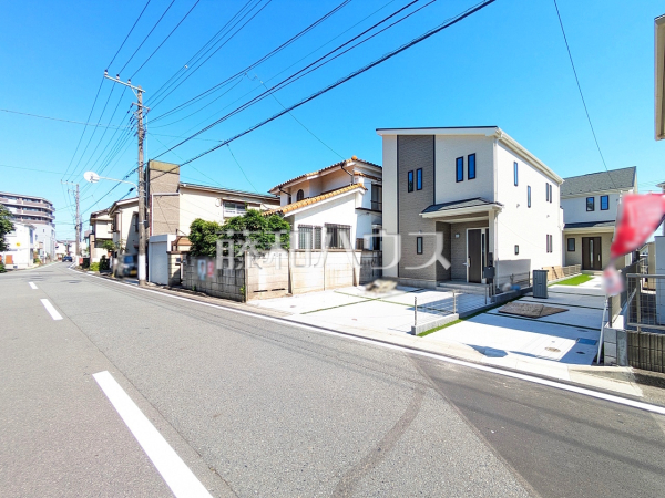 接道状況および現場風景 【昭島市昭和町4丁目】 接道状況および現場風景 【昭島市昭和町4丁目】