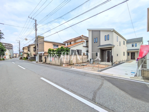 接道状況および現場風景 【昭島市昭和町4丁目】 接道状況および現場風景 【昭島市昭和町4丁目】