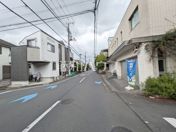 接道状況および現場風景 【杉並区南荻窪1丁目】 接道状況および現場風景 【杉並区南荻窪1丁目】