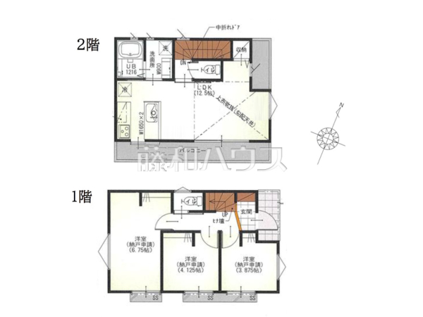 間取図 【小平市大沼町2丁目】 間取図 【小平市大沼町2丁目】