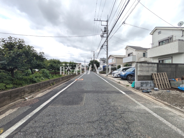 接道状況および現場風景 【練馬区大泉学園町3丁目】 接道状況および現場風景 【練馬区大泉学園町3丁目】