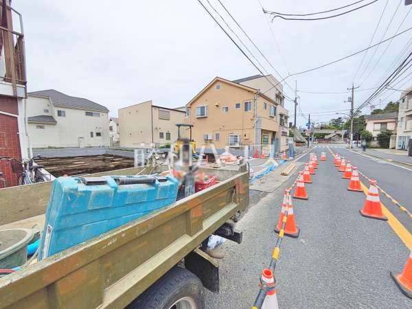接道状況および現場風景 【武蔵野市関前3丁目】 接道状況および現場風景 【武蔵野市関前3丁目】