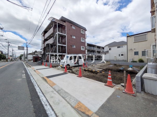 接道状況および現場風景 【武蔵野市関前3丁目】 接道状況および現場風景 【武蔵野市関前3丁目】