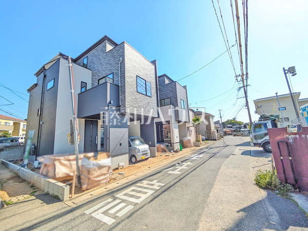 接道状況および現場風景 【糟屋郡粕屋町仲原2丁目】 接道状況および現場風景 【糟屋郡粕屋町仲原2丁目】