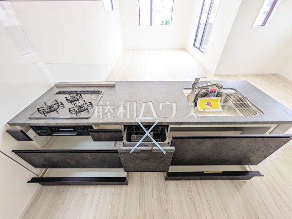 2号棟 キッチン 【糟屋郡粕屋町仲原2丁目】 2号棟 キッチン 【糟屋郡粕屋町仲原2丁目】