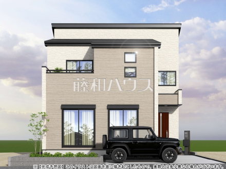 2号棟 完成予想図(外観) 【立川市若葉町3丁目】