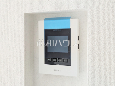 3号棟 TVモニター付きインターホン 【立川市若葉町3丁目】 訪問者がわかるTVモニター付インターホンは、お子様のお留守番にも活躍するかも?!