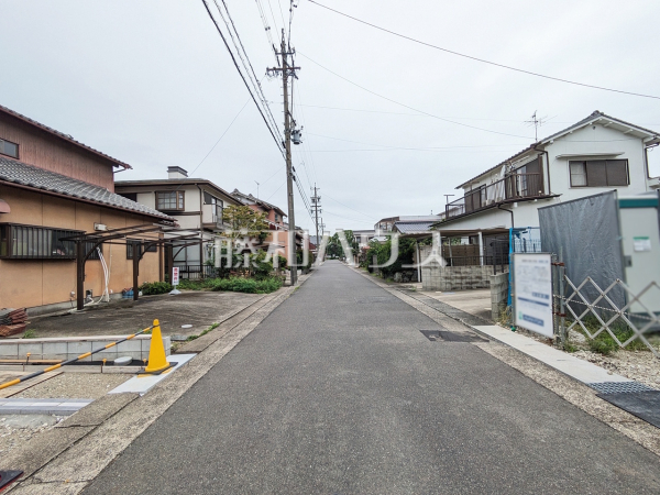 接道状況および現場風景 【春日井市東野町2丁目】 接道状況および現場風景 【春日井市東野町2丁目】