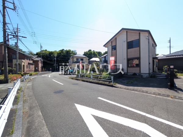 接道状況および現場風景 【八王子市館町】 接道状況および現場風景 【八王子市館町】