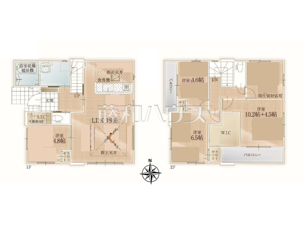 間取図 【所沢市大字下安松】 間取図 【所沢市大字下安松】