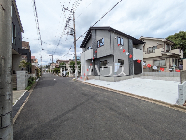 接道状況および現場風景 【所沢市大字下安松】 接道状況および現場風景 【所沢市大字下安松】