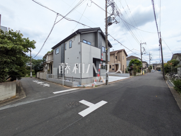 接道状況および現場風景 【所沢市大字下安松】 接道状況および現場風景 【所沢市大字下安松】