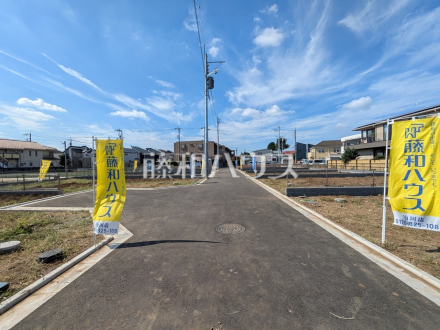 接道状況および現場風景 【調布市若葉町2丁目】/撮影日2026/10/12