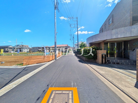 接道状況および現場風景 【調布市若葉町2丁目】/撮影日2026/08/08