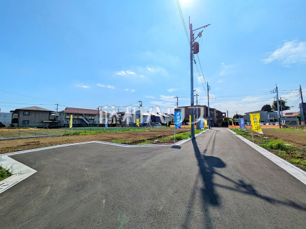 接道状況および現場風景 【調布市若葉町2丁目】/撮影日2026/08/24