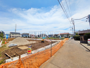 接道状況および現場風景