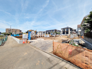 接道状況および現場風景