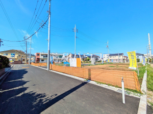 接道状況および現場風景
