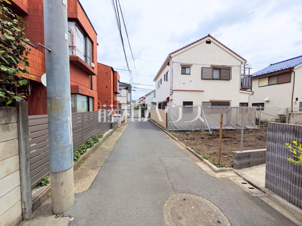 接道状況および現場風景 【中野区鷺宮4丁目】 接道状況および現場風景 【中野区鷺宮4丁目】
