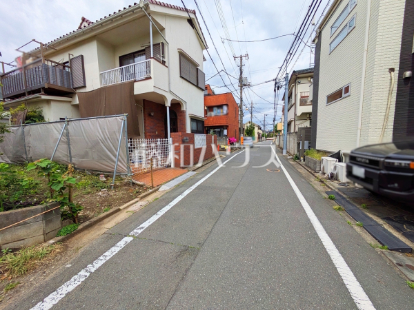 接道状況および現場風景 【中野区鷺宮4丁目】 接道状況および現場風景 【中野区鷺宮4丁目】