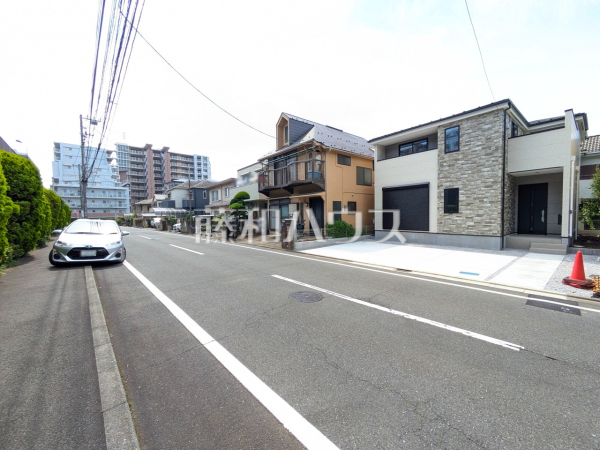 接道状況および現場風景 【八王子市並木町】 接道状況および現場風景 【八王子市並木町】