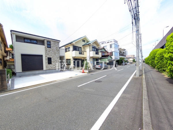 接道状況および現場風景 【八王子市並木町】 接道状況および現場風景 【八王子市並木町】