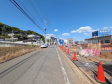 接道状況および現場風景 【多摩市乞田】 接道状況および現場風景 【多摩市乞田】