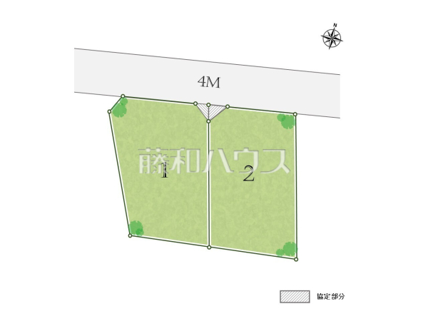 全体区画図 【調布市東つつじケ丘2丁目】 全体区画図 【調布市東つつじケ丘2丁目】