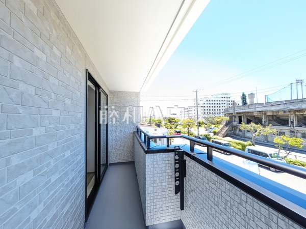 B号棟 バルコニー 【南城市佐敷字新開】 B号棟 バルコニー 【南城市佐敷字新開】