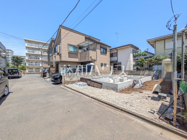 接道状況および現場風景 【立川市一番町3丁目】 接道状況および現場風景 【立川市一番町3丁目】