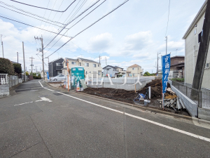 接道状況および現場風景