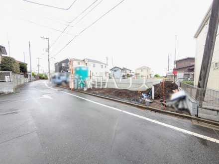 接道状況および現場風景 【東大和市奈良橋6丁目】/撮影日2026/04/23