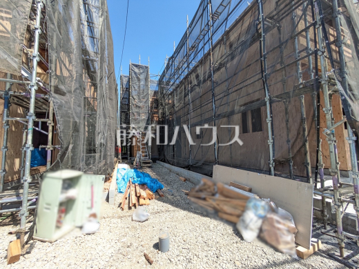 2号棟 現場風景 【東大和市奈良橋6丁目】