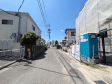 接道状況および現場風景 【福岡市西区上山門3丁目】 接道状況および現場風景 【福岡市西区上山門3丁目】