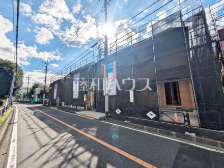 接道状況および現場風景 【調布市富士見町3丁目】/撮影日2026/08/14