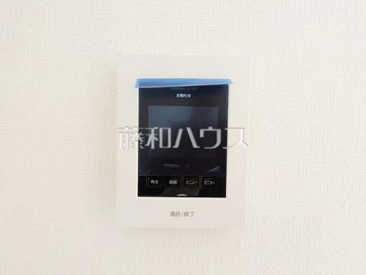 2号棟 TVモニターインターホン 【調布市富士見町3丁目】 日々の生活を豊かに、暮らしを心地良くする先進の設備