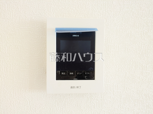 3号棟 TVモニターインターホン 【調布市富士見町3丁目】 日々の生活を豊かに、暮らしを心地良くする先進の設備