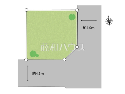 区画図 【三鷹市下連雀6丁目】