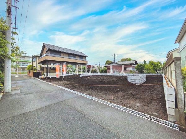 接道状況および現場風景 【日野市多摩平3丁目】 接道状況および現場風景 【日野市多摩平3丁目】