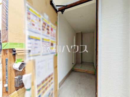 2号棟 玄関(建築中内観) 【狛江市東野川3丁目】/撮影日2026/06/13