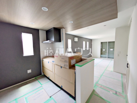 2号棟 キッチン(建築中内観) 【狛江市東野川3丁目】/撮影日2026/06/13